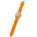 Quartz gestuurd oranje Heren en Dameshorloge