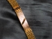 Mooie zware 18 karaat Goudgevulde armband