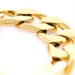 18k geelgoudgevulde armbandketting