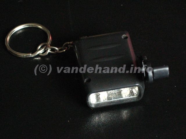 LED handgeneratortje met sleutelhanger LED handgeneratortje met sleutelhanger