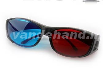 3D bril rood blauw 3D bril rood blauw