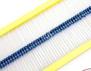 Metaalfilm weerstand 56 ohm 025 Watt tolerantie 1 procent Metaalfilm weerstand 56 ohm 025 Watt tolerantie 1 procent