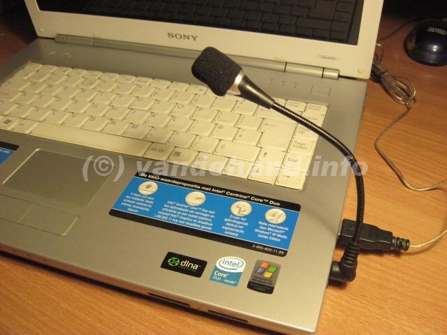 Laptop microfoon Laptop microfoon