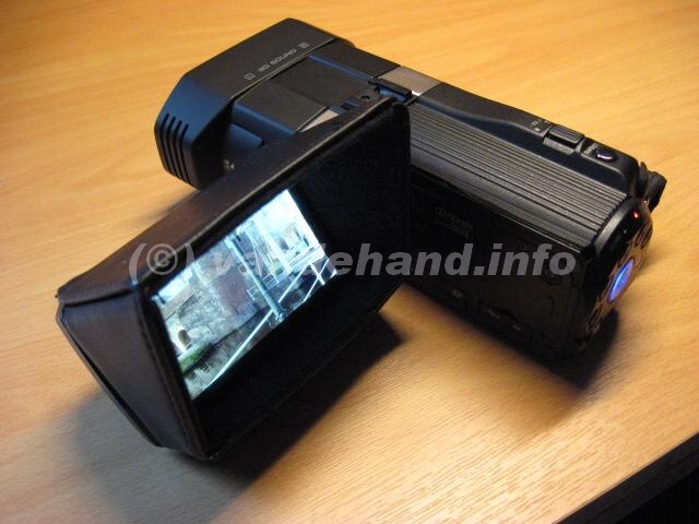 LCD zonnekap voor Canon Camcorder Legria