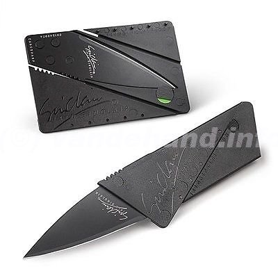 Credit Card mesje met zeer scherp blad