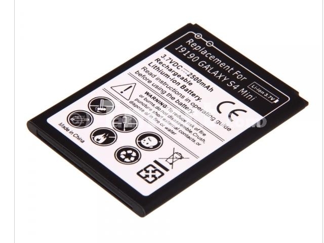 Samsung Galaxy S4 Mini batterij 2500mAh Samsung Galaxy S4 Mini batterij 2500mAh