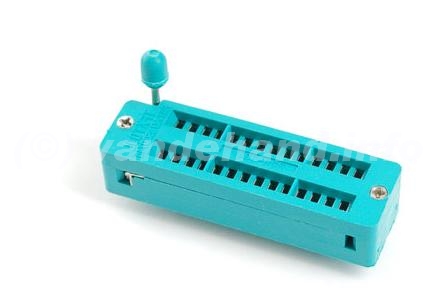 ZIF socket 28 pins