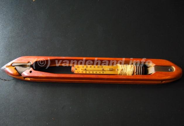 Schietspoel met thermometer