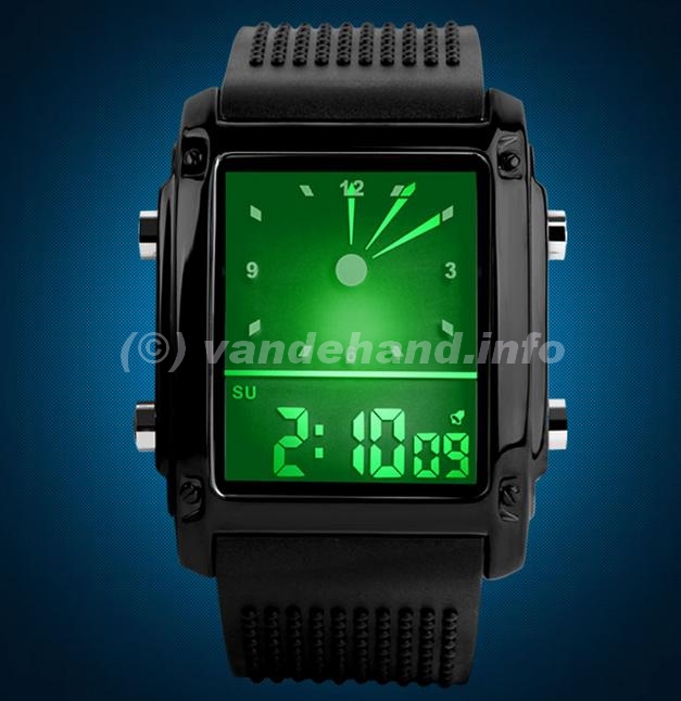 Sporthorloge met alarm en stopwatch