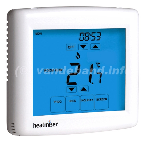 Heatmiser wfi thermostaat met touchscreen