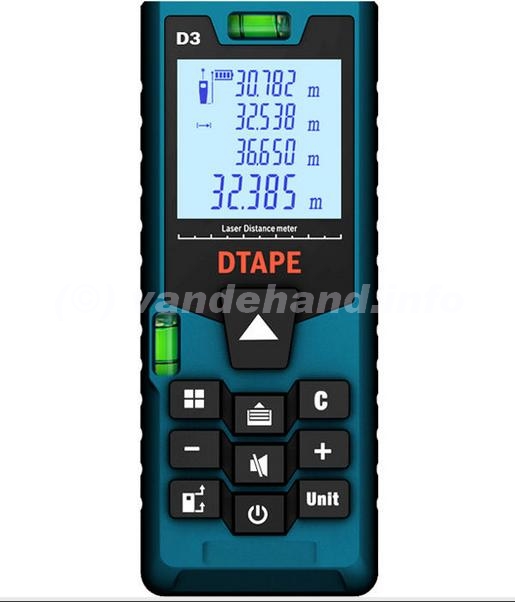 Laserafstandsmeter tot 40 meter bereik