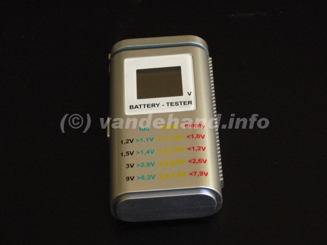 Digitale batterijtester Digitale batterijtester