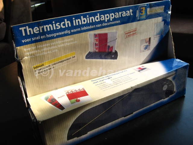 Thermisch inbindapparaat