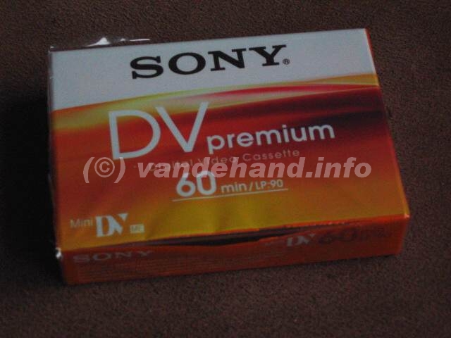 Sony mini DV tape Premium Sony mini DV tape Premium